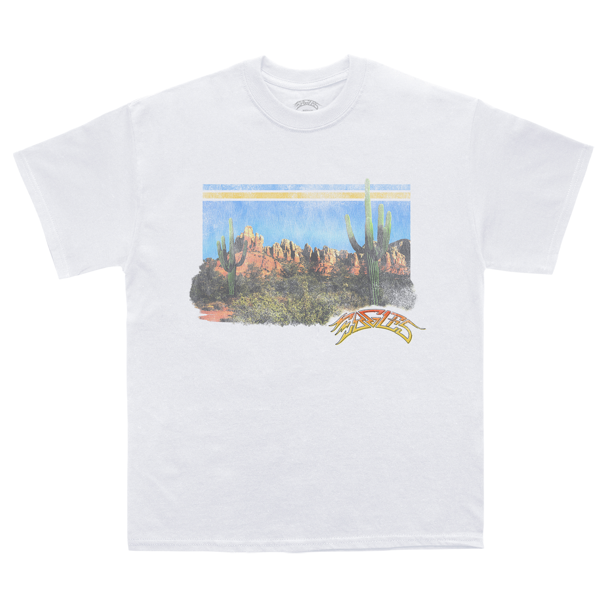 Peaceful Easy Feeling Desert White Tee